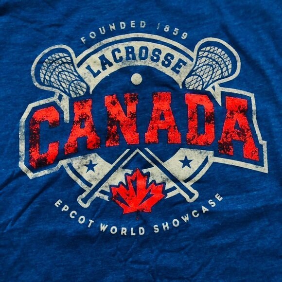 Disney Parks - EPCOT World Showcase - Canada Lacrosse Shirt - Picture 3 of 3